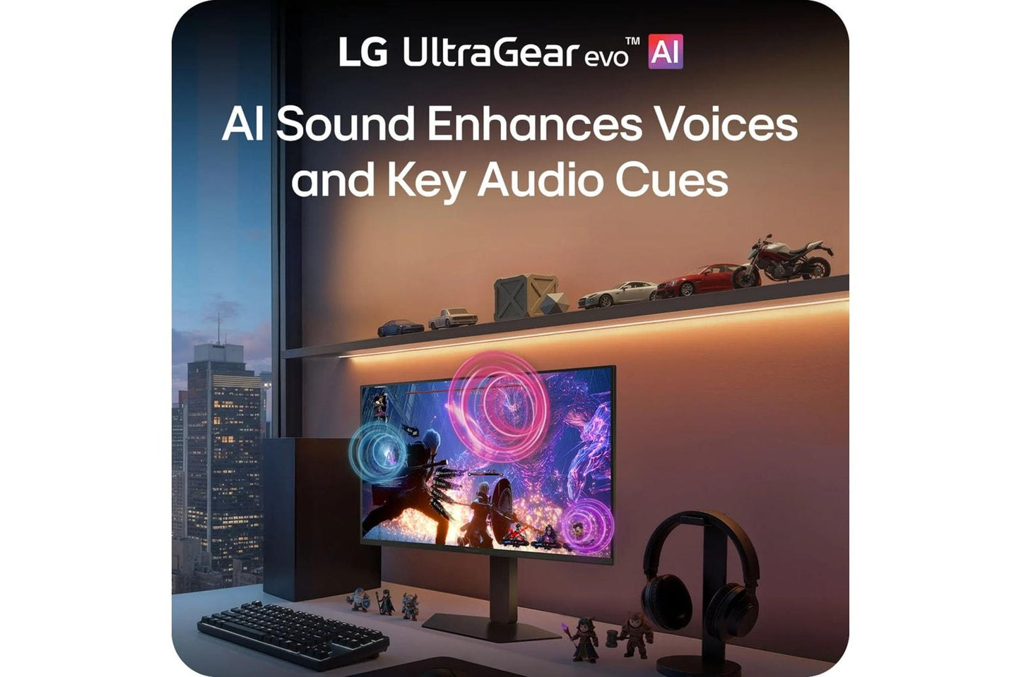 Lg 27GM950BB 27 Inch UltraGear™ evo AI GM9, Hyper Mini LED 5K Gaming Monitor