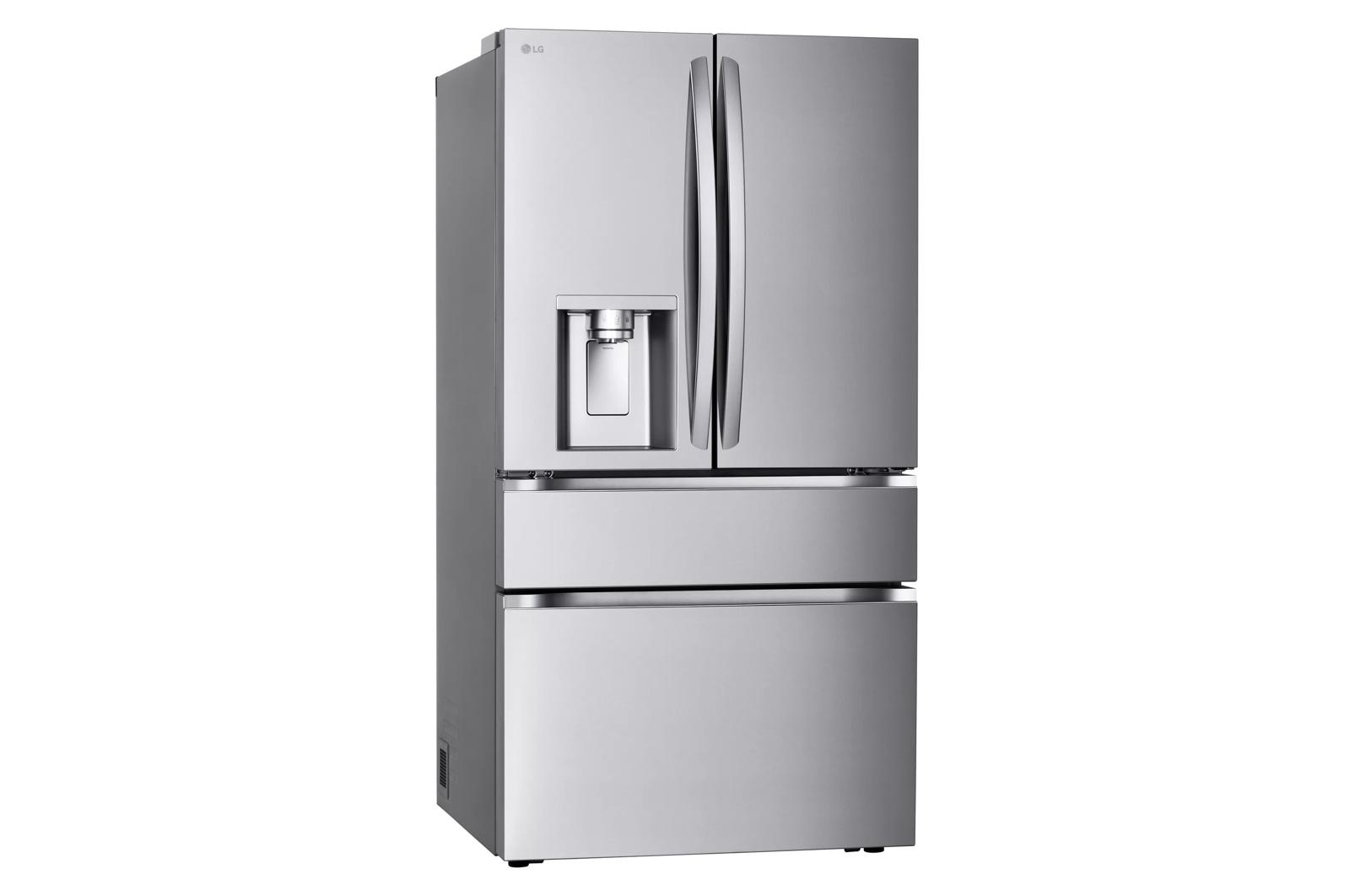 Lg 25 cu. ft. Smart Counter-Depth MAX™ 4-Door French Door Refrigerator with Full-Convert Drawer™