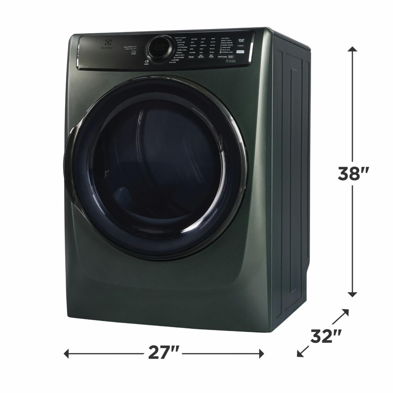 ELFE7738AA Electrolux Front Load Perfect Steam™ Electric Dryer with Balanced Dry™ and Instant Refresh - 8.0 Cu. Ft.