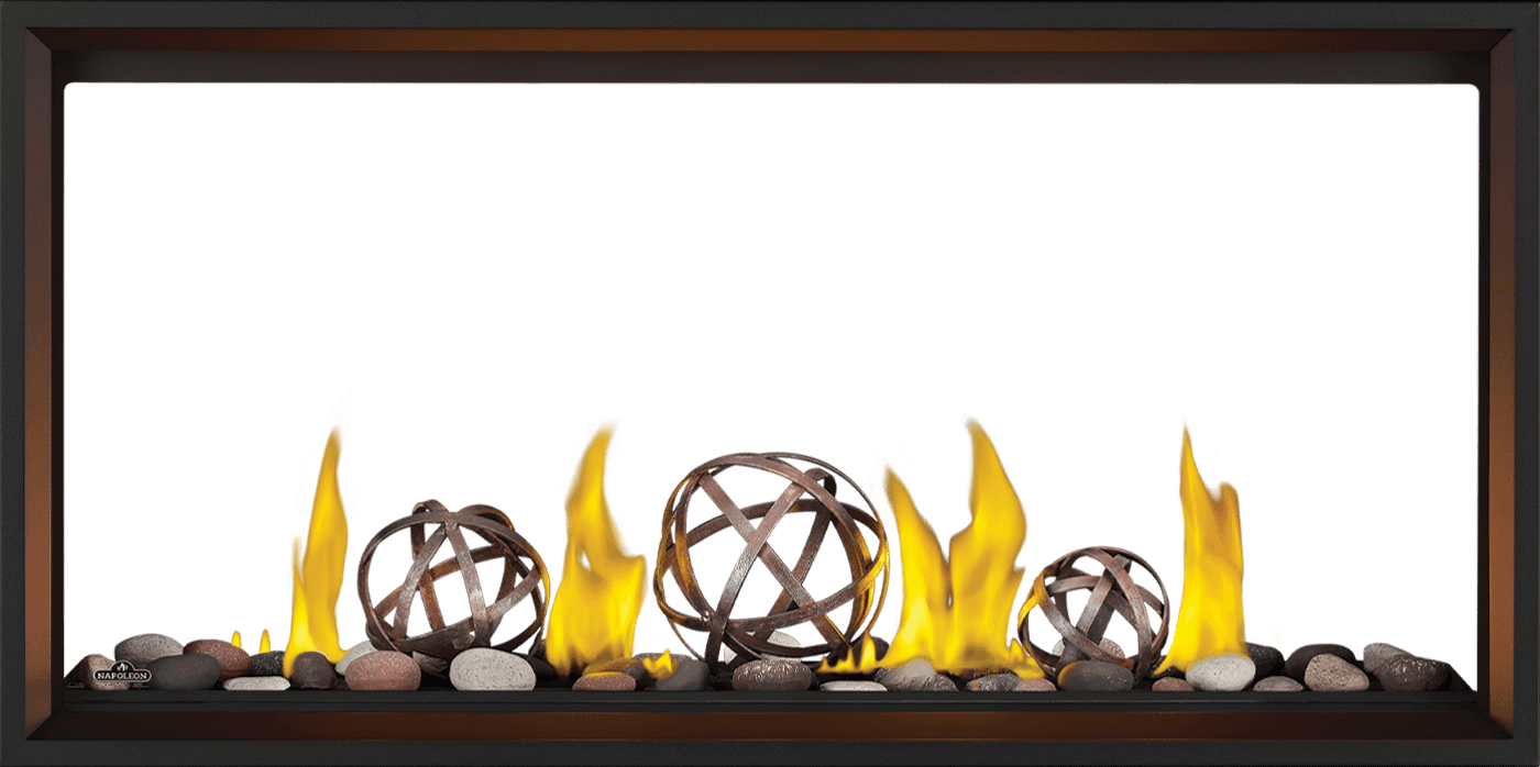 Napoleon Bbq TLV50N2 Tall Linear Vector 50 See Through Direct Vent Gas Fireplace