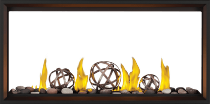 Napoleon Bbq TLV50N2 Tall Linear Vector 50 See Through Direct Vent Gas Fireplace
