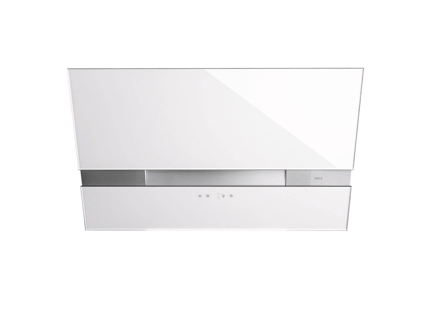 Zephyr AWAM90AWX Wave, Wall, 90cm, White Glass, BODY ONLY