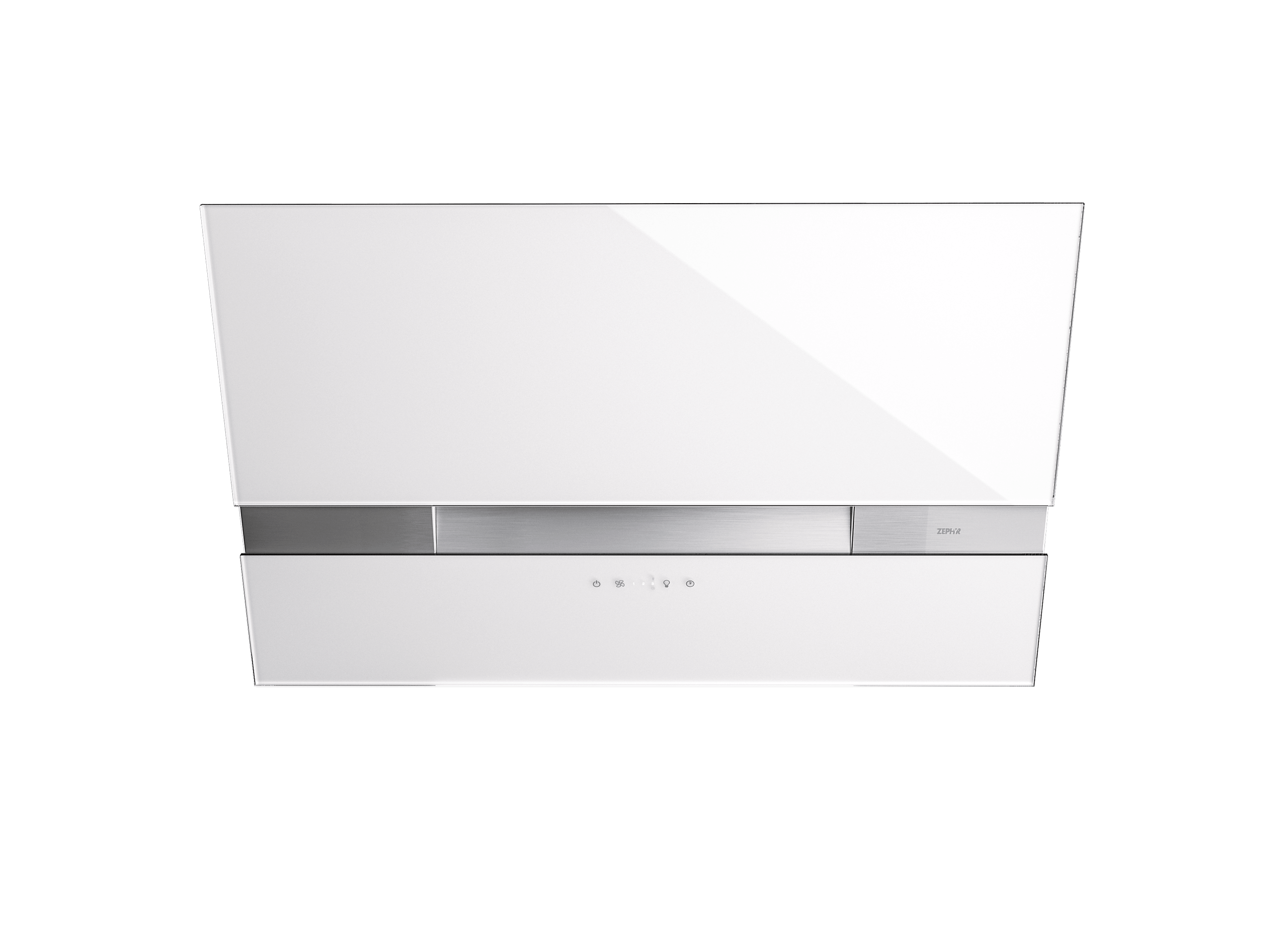 Zephyr AWAM90AWX Wave, Wall, 90cm, White Glass, BODY ONLY