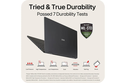16T90SPGAAB4U1 LG gram Pro 16 Inch 2-in-1 Thin and Lightweight Laptop, Windows 11 Home, Intel® Evo™ Edition - AI-enabled Intel® Core™ Ultra 5 processor, 16GB RAM, 512GB SSD, Black