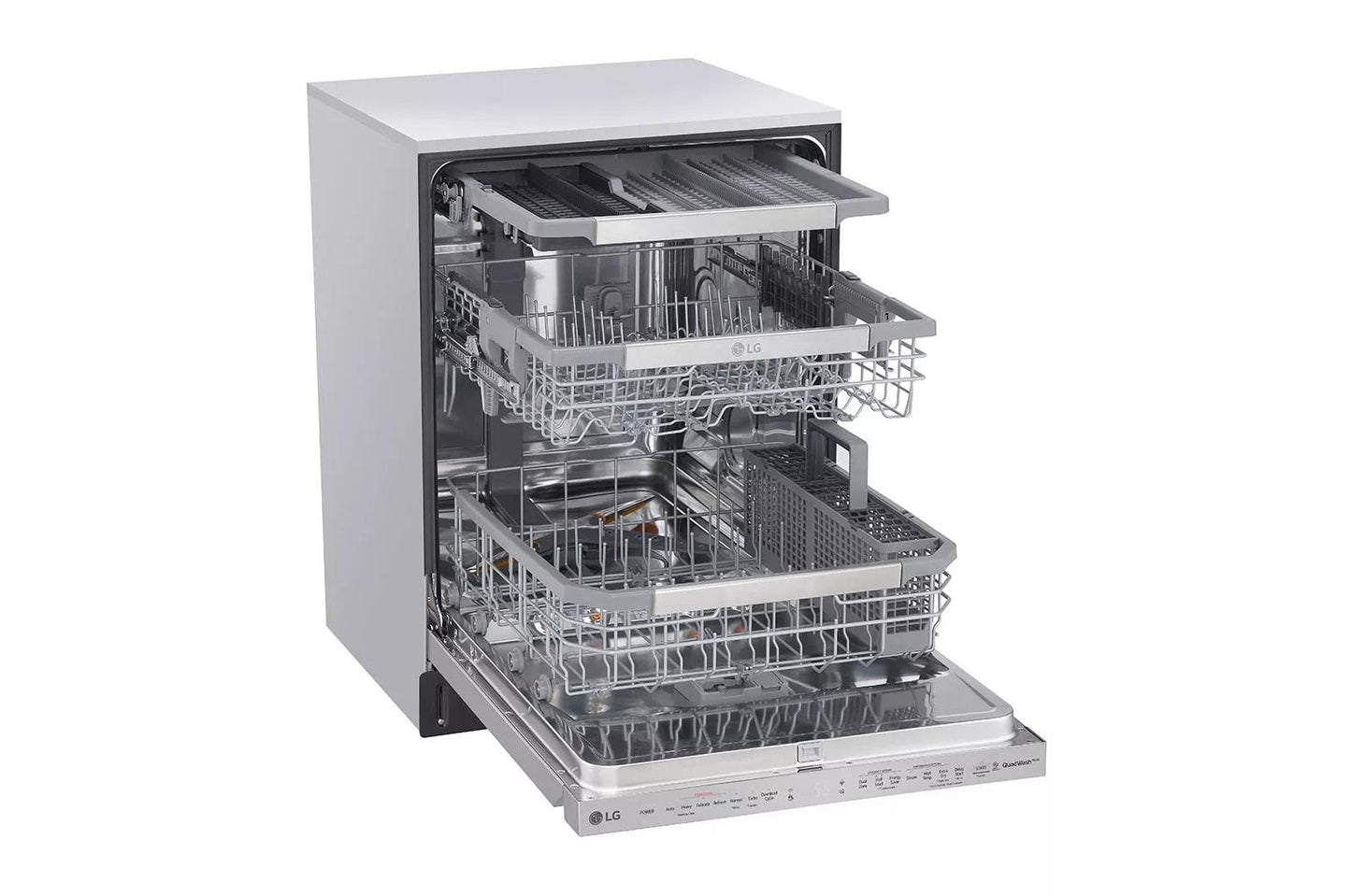 Lg LDP6810SS Top Control Smart Wi-Fi Enabled Dishwasher with QuadWash™ and TrueSteam®