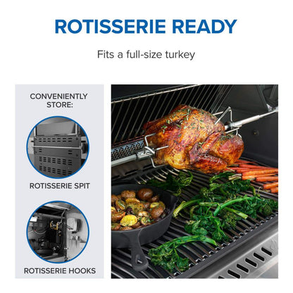 Napoleon Bbq PRO500VXRSIBNSS Prestige PRO 500 with Smart Technology , Natural Gas, Stainless Steel