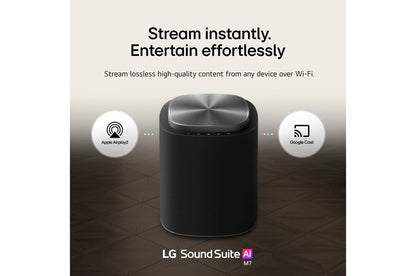 Lg M7 Sound Suite M7  Wireless Speaker  Dolby Atmos FlexConnect  Premium Spatial Audio