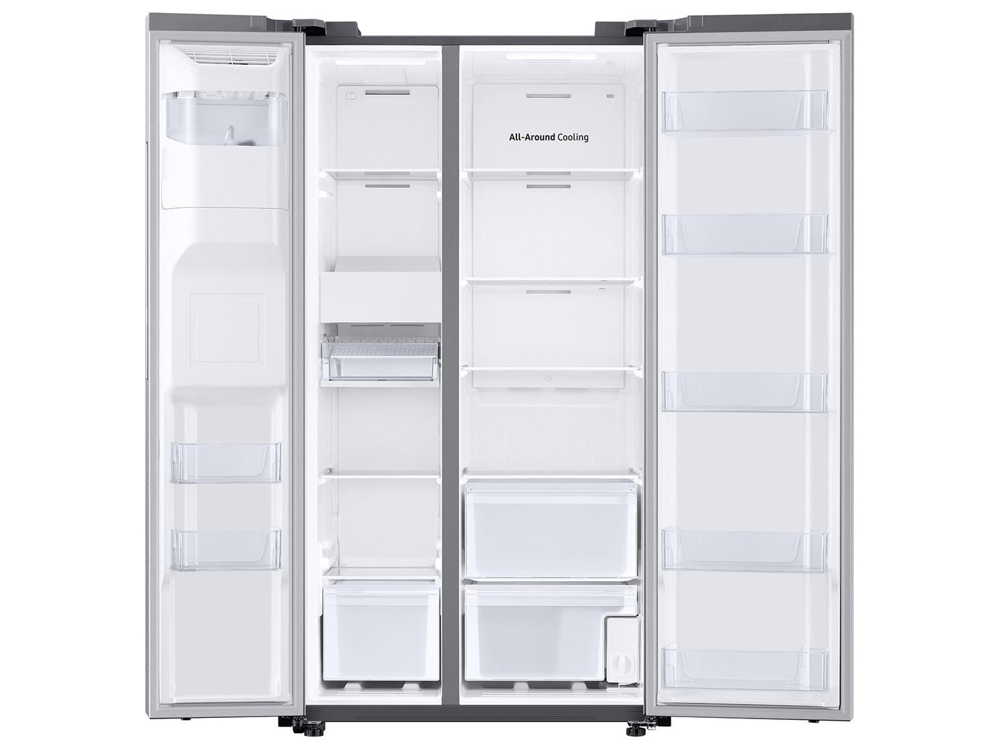 Samsung RS70H27SDR Bespoke AI Side-by-Side Sphere Ice™  External Water & Ice Dispenser  27 cu.ft.