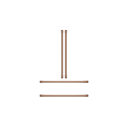 Cafe CXSB4H4PVCU CAF(EBACK)™ Refrigeration Handle Kit - Brushed Copper