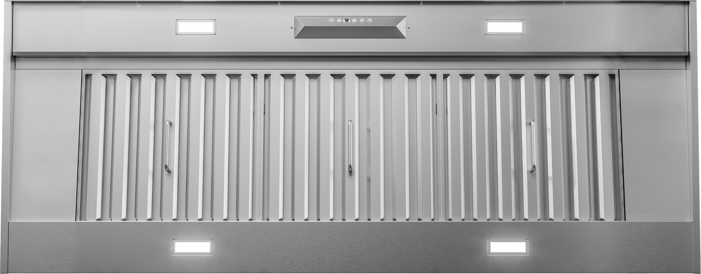 Zephyr AK9358BS Monsoon II Insert, 60in, SS, LED, ACT