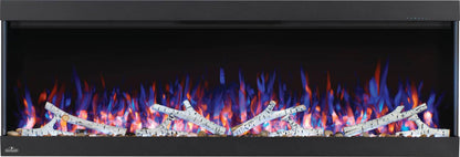 Napoleon Bbq NEFL50H3SV Trivista Pictura 50 Three-Sided Wall Hanging Electric Fireplace