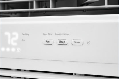 Frigidaire FHWH124WB2 12,000 BTU Window Room Air Conditioner with Supplemental Heat