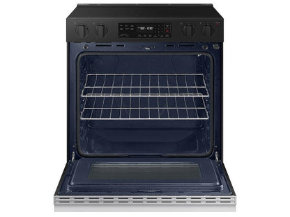 Samsung NSE6DG8100SR Bespoke 6.3 cu. ft. Smart Slide-In Electric Range with Precision Knobs in Stainless Steel