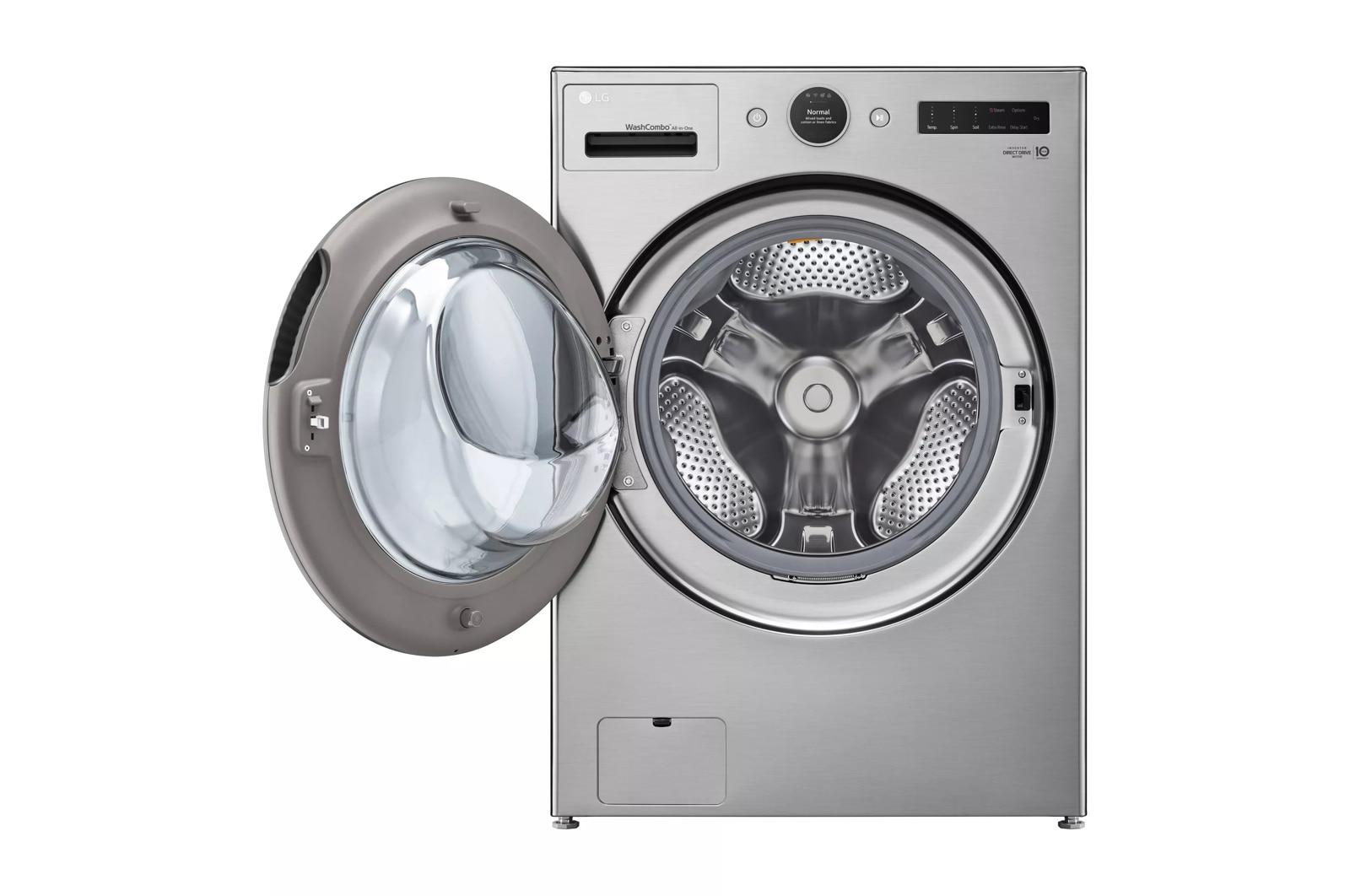 Lg Ventless Washer/Dryer Combo LG WashCombo™ All-in-One 5.0 cu. ft. Mega Capacity with Inverter HeatPump™ Technology and Direct Drive Motor