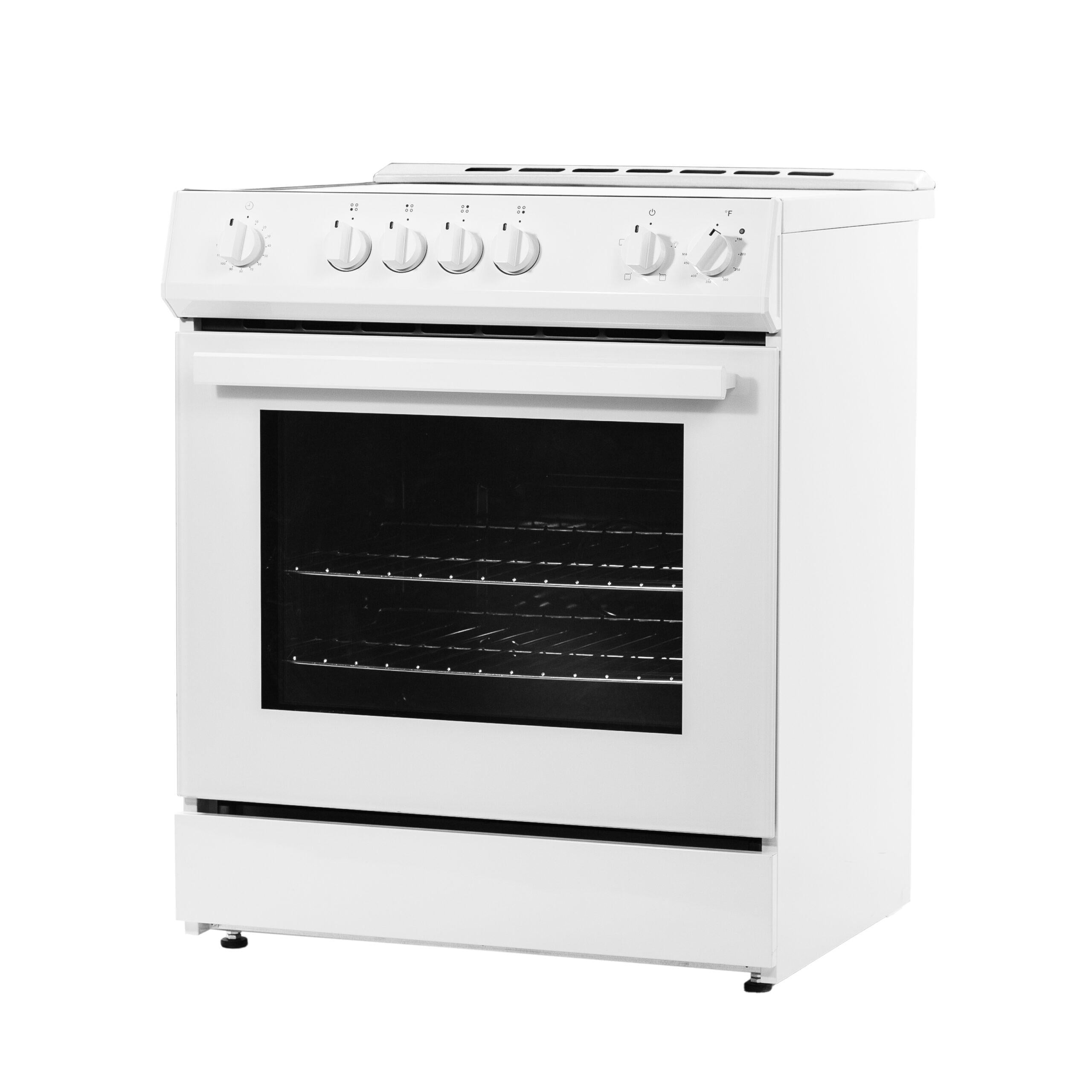 DRRM300W Danby 30 Slide in Smooth Top Electric Range with Knob Controls in White