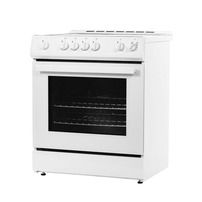 DRRM300W Danby 30"" Slide in Smooth Top Electric Range with Knob Controls in White
