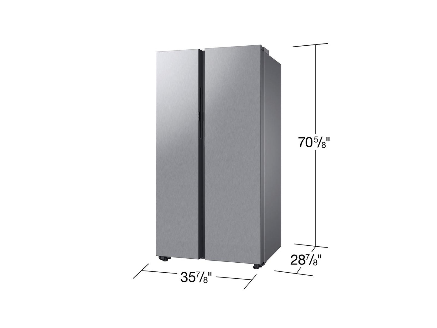 Samsung RS23CB7600QL Bespoke AI Side-by-Side Inner Beverage Center™  Auto Open Door  23 cu.ft.