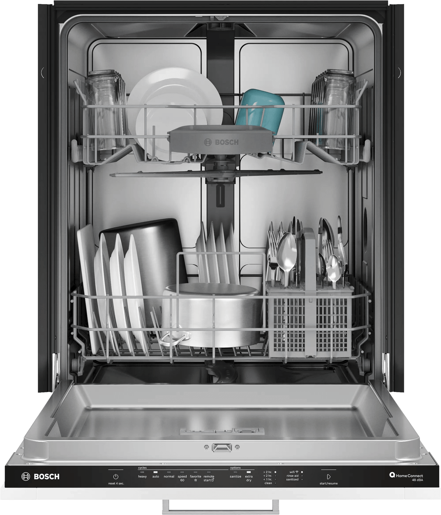 Bosch SHV41DB3N 100 Series, fully-integrated dishwasher, 24''