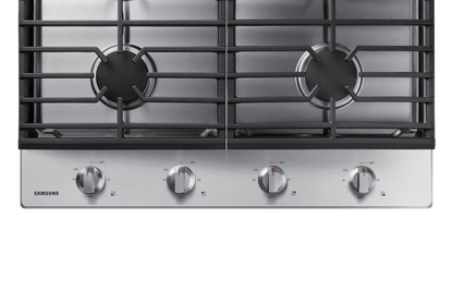 Samsung NA30R5310FS Gas Cooktop Cast Iron Grates  17K BTU Power Burner  30" Width