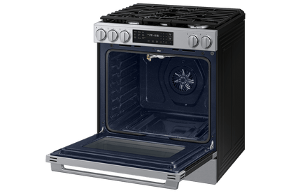 Samsung NSG80H60SR Bespoke Smart Slide-in Gas Range Pro Style Design  Air Fry Max  True Convection