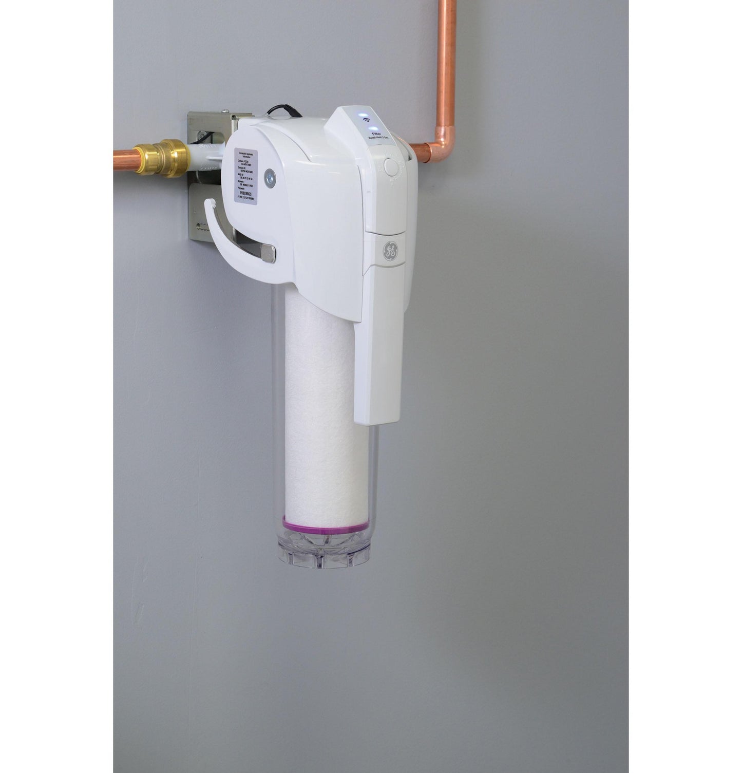GXWH70M GE® Smart Whole House Leak Detection & Water Filtration System