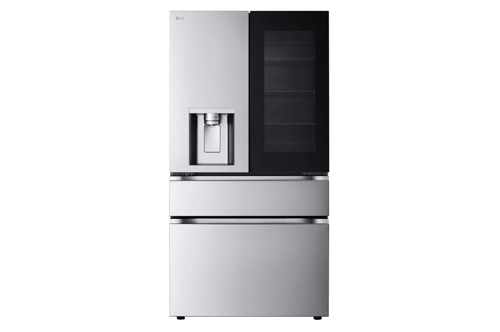 Lg 29 cu. ft. Smart InstaView® Standard-Depth MAX™ 4-Door French Door Refrigerator with Full-Convert Drawer™