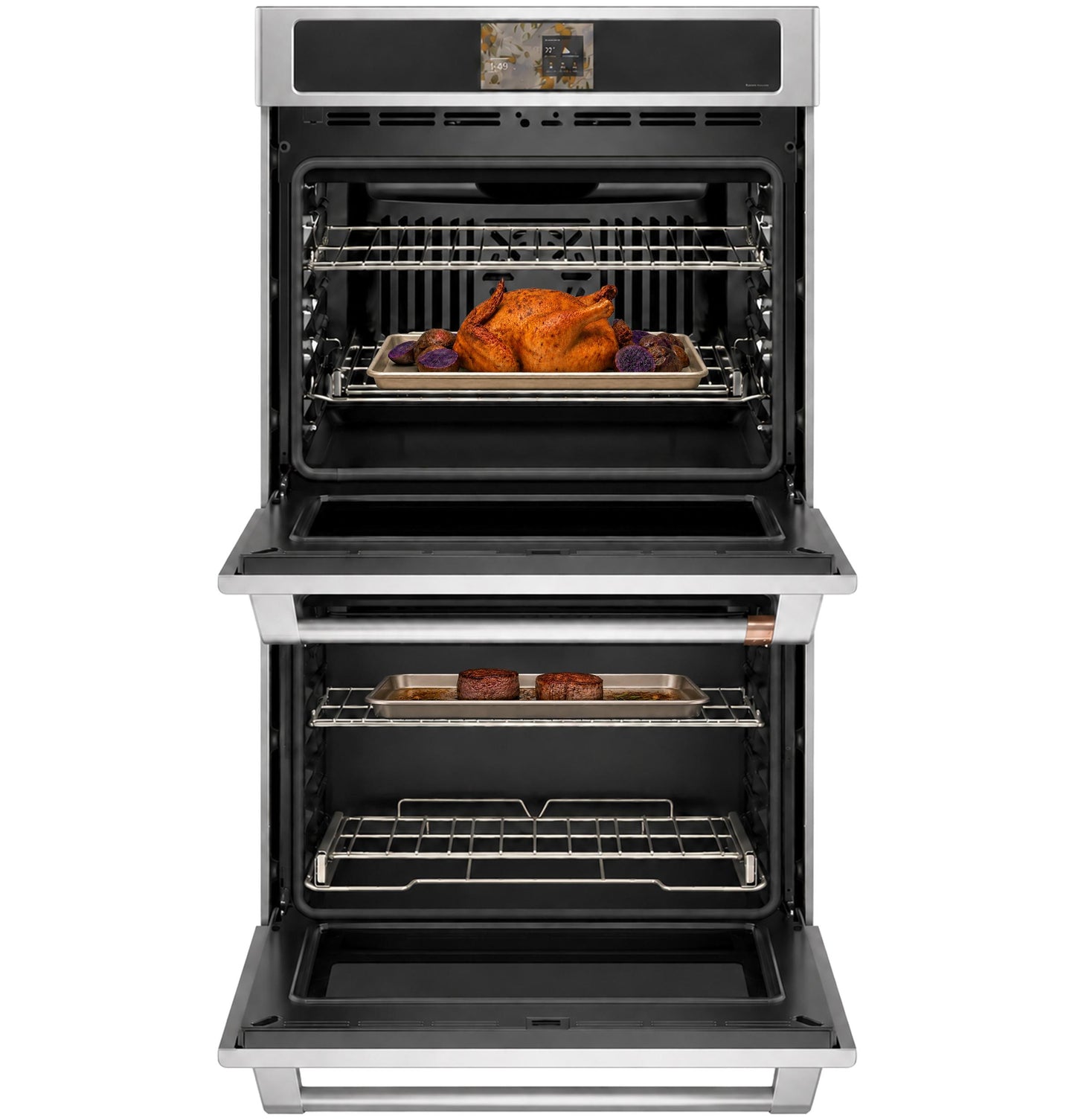 Cafe CTD70DP2ZS1 CAF(EBACK)™ 30" Smart Double Wall Oven with Convection