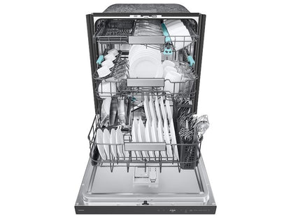 Samsung DW90F89P0USR 38 dBA Bespoke Auto Open Door Dishwasher with 3rd Rack Washing System in Fingerprint Resistant Stainless Steel