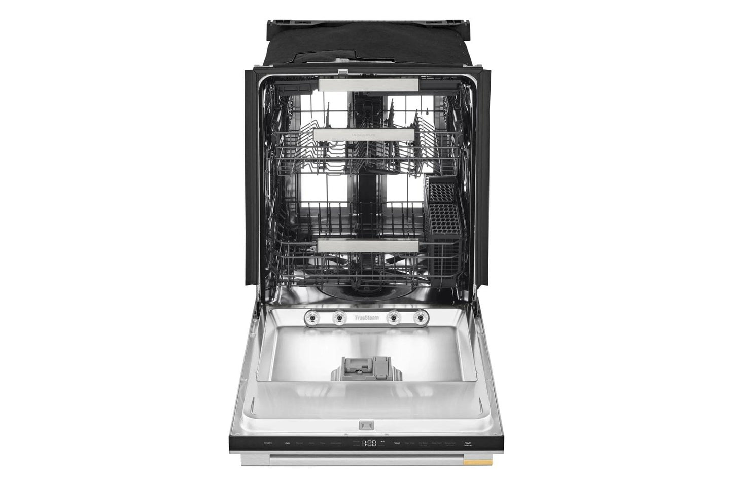 SDNTH981S LG SIGNATURE FlushFit™ 24 Inch Dishwasher with 1-Hour Wash & Dry, QuadWash® Pro, and Dynamic Heat Dry™ with AutoVent™ Dry