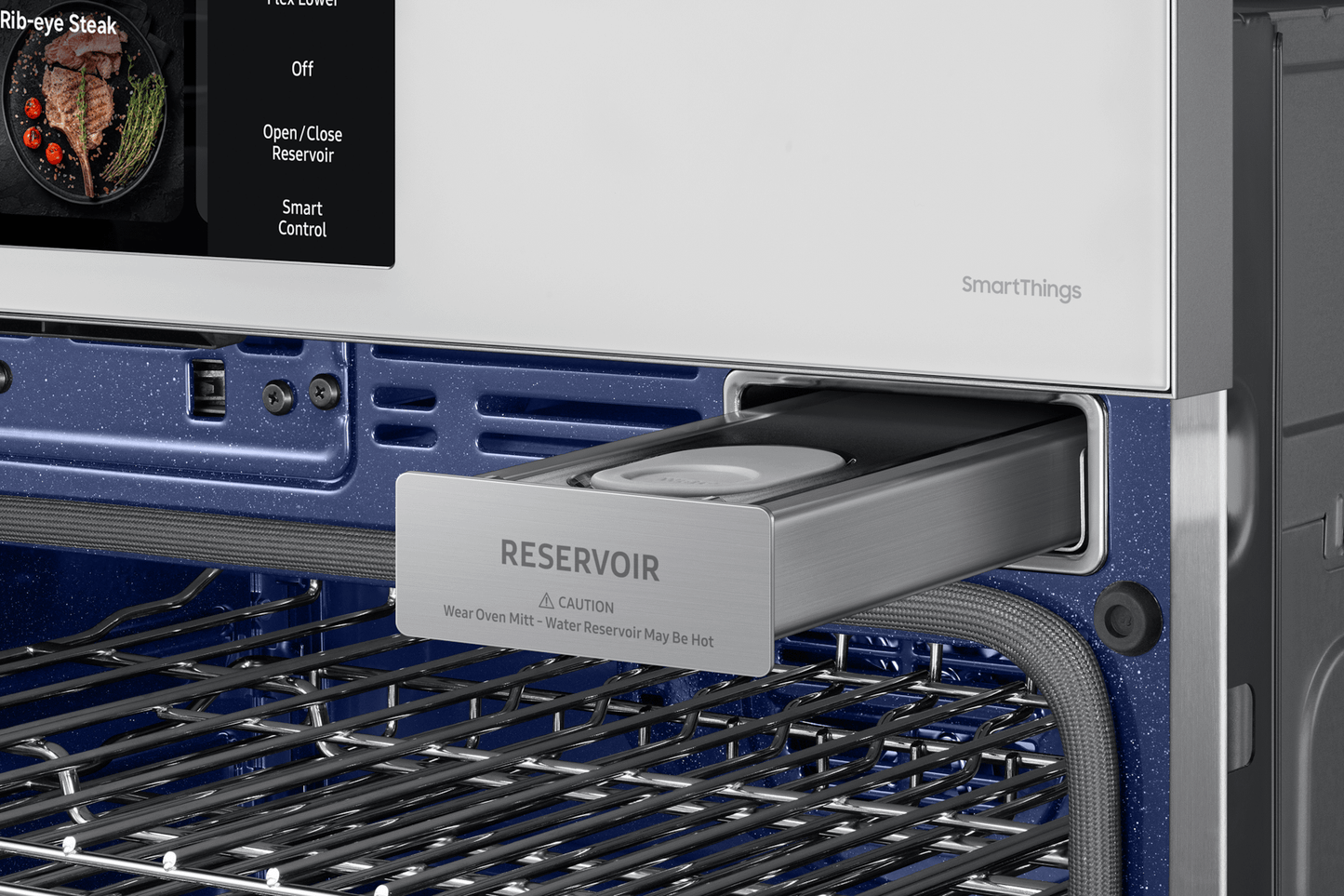 Samsung NV51CB700S12 Bespoke AI Single Wall Oven AI Home 7" LCD Display  AI Pro Cooking™  5.1 cu.ft.