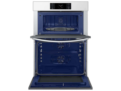 Samsung NQ70CB700D12 Bespoke Combi Wall Oven Dual Convection  Air Fry  1.9 cu.ft. & 5.1 cu.ft.