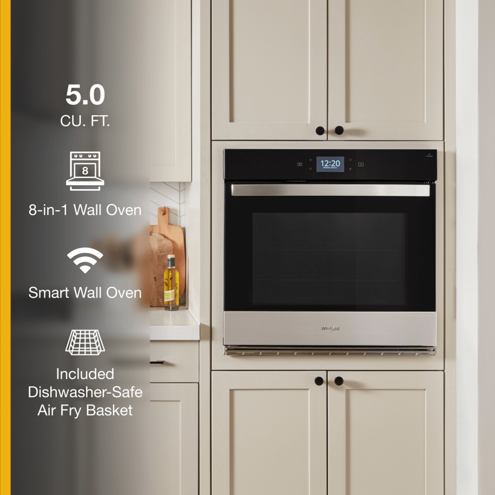 Whirlpool WOES7030PZ 5.0 Cu. Ft. Single Smart Wall Oven with Air Fry