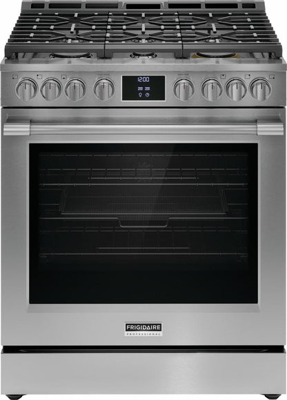 Frigidaire Professional 30" Gas Range with No Preheat and Air Fry