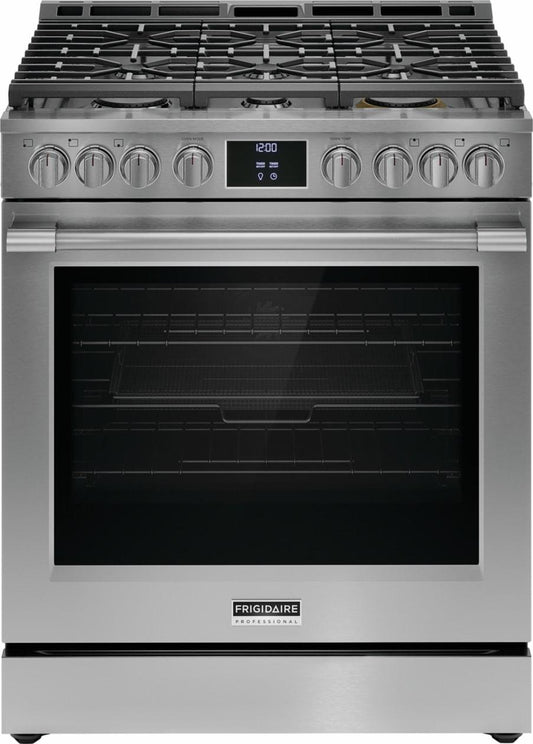 Frigidaire Professional 30" Gas Range with No Preheat and Air Fry