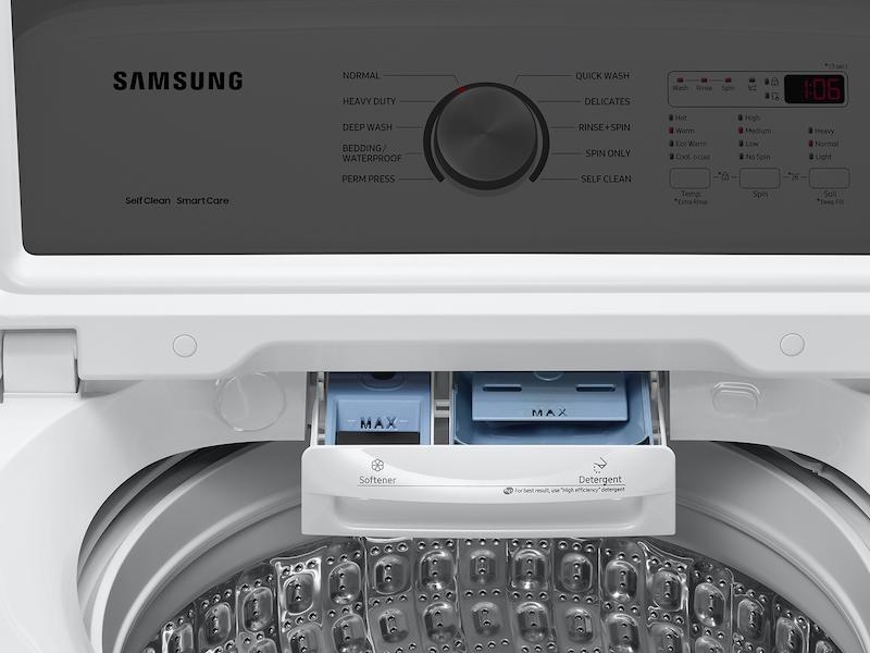 Samsung WA50B5100AW 5.0 cu. ft. Large Capacity Top Load Washer with Deep Fill and EZ Access Tub in White