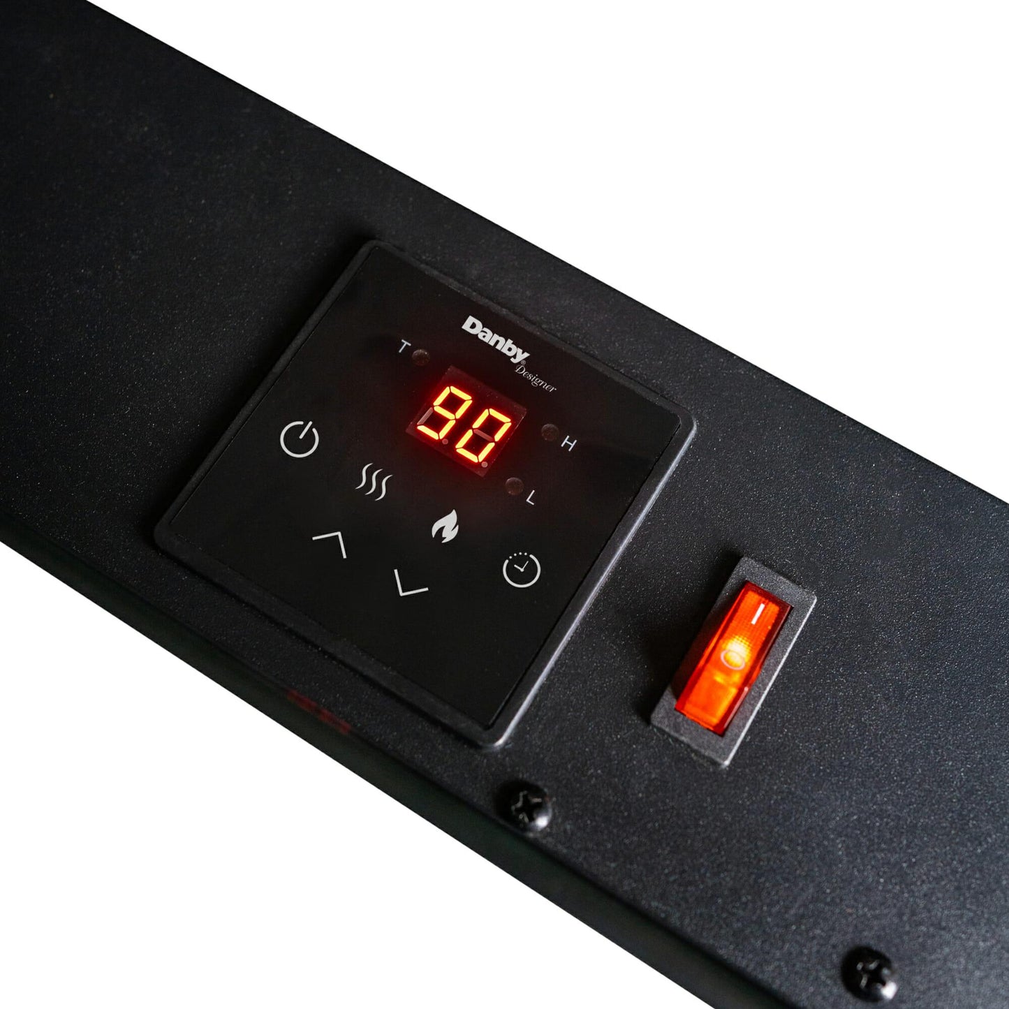 DDEF03813BD13 Danby Designer 38" Wall Mount Electric Fireplace in Black