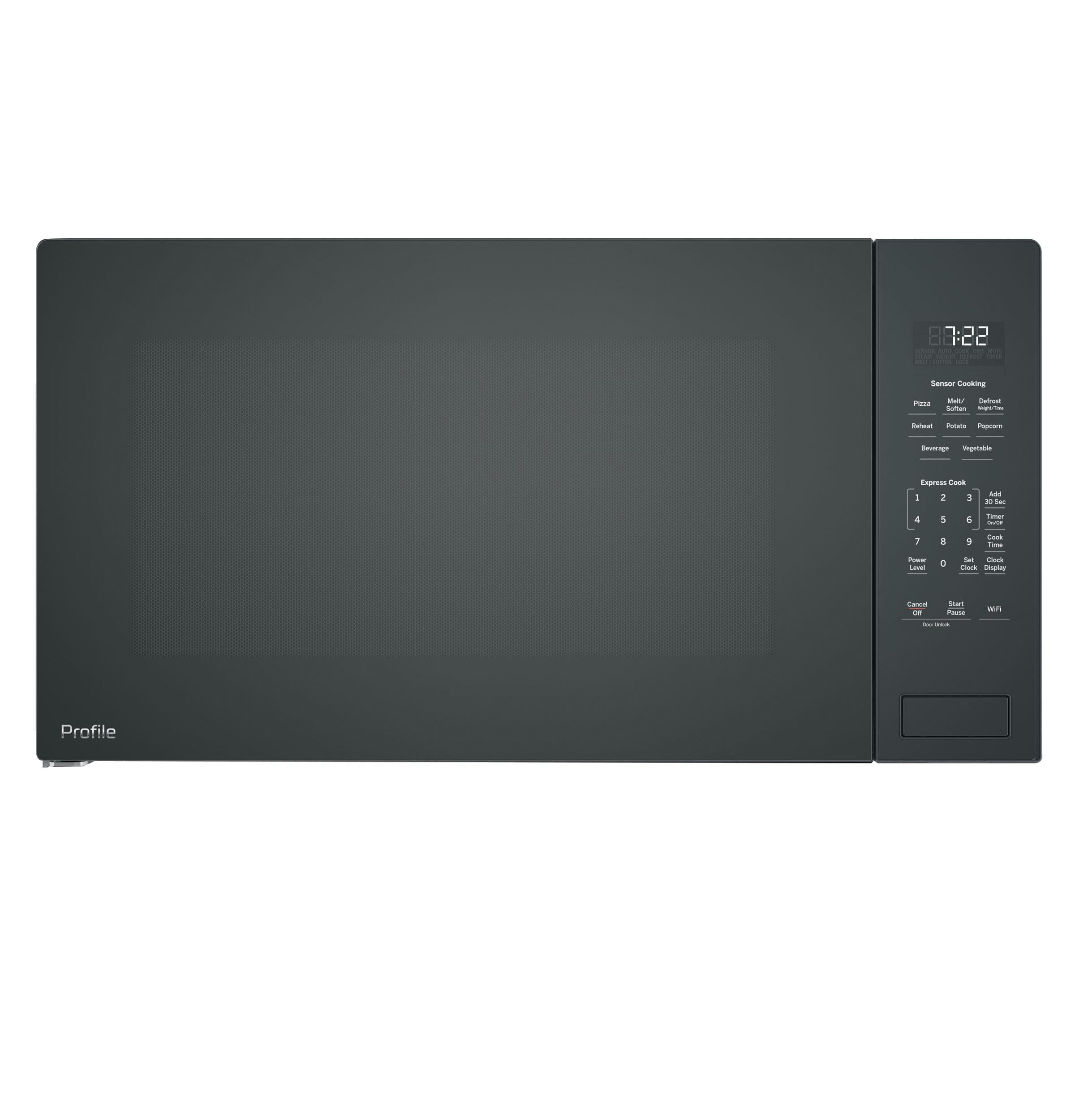 PCWK22U1WBB GE Profile™ 2.2 Cu. Ft. Built-In Sensor Microwave Oven