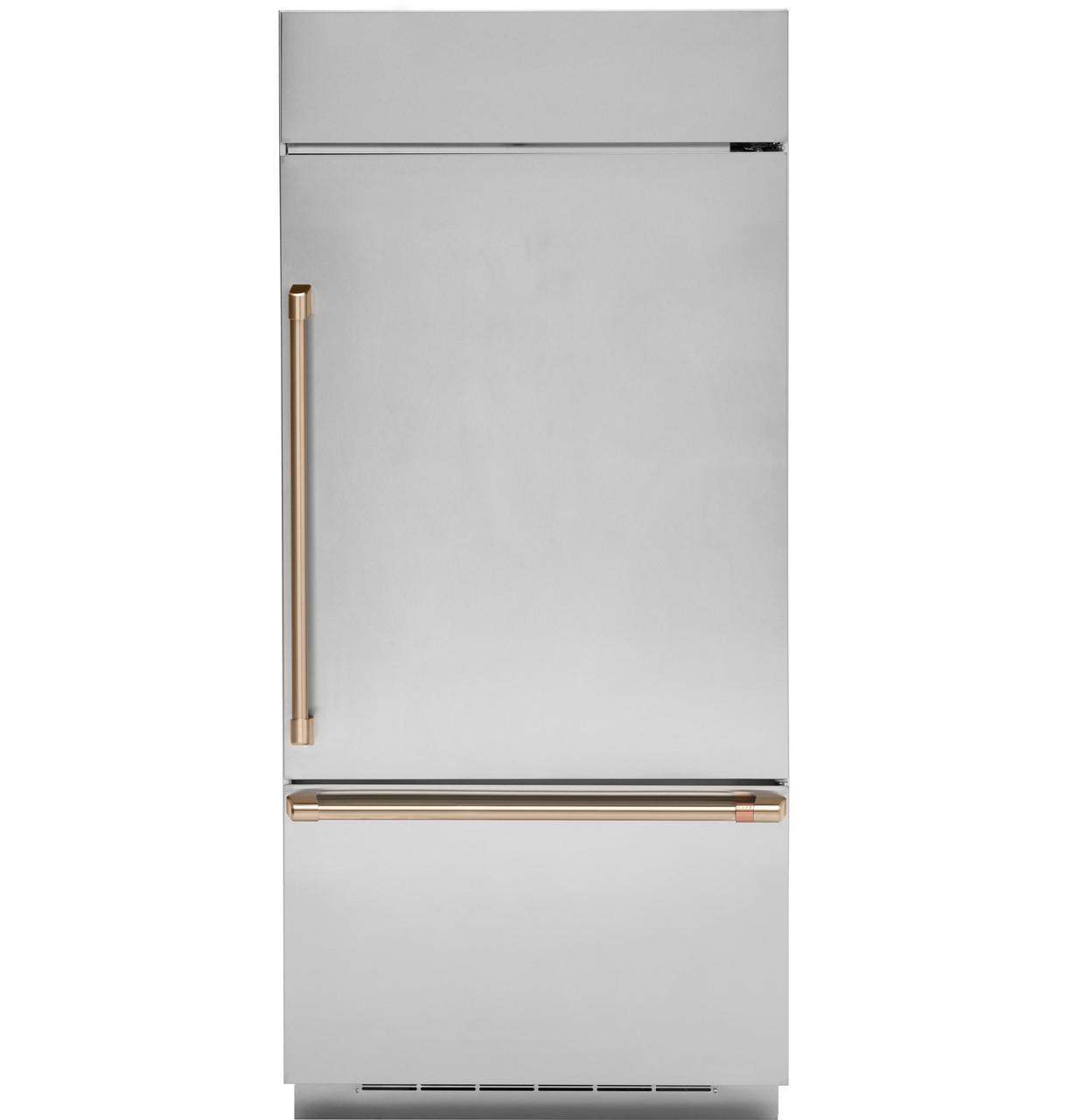 Cafe CDB36RP2PS1 Caf(eback)™ 21.3 Cu. Ft. Built-In Bottom-Freezer Refrigerator