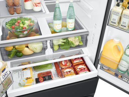 Samsung RF31CG7400MTAA 30 cu. ft. Mega Capacity 4-Door French Door Refrigerator with Four Types of Ice in Matte Black Steel