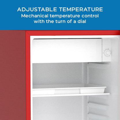 RMRS31X6BLIS Avanti 3.0 Cu. Ft. Retro Compact Refrigerator - Robin's Egg Blue