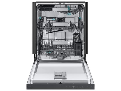 Samsung DW90F89T0UMT 38 dBA Bespoke Smart Dishwasher with 3rd Rack Washing System in Fingerprint Resistant Matte Black Steel
