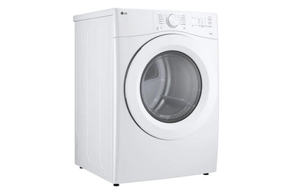 Lg DLE3420W 7.4 cu. ft. Ultra Large Capacity Smart Front Load Electric Dryer