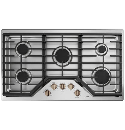 Cafe CXCG1K0PMBZ CAF(EBACK)™ 5 Gas Cooktop Knobs - Brushed Bronze