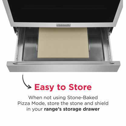 Frigidaire GCFI3070BF 30" Front Control Induction Range with Stone-Baked Pizza