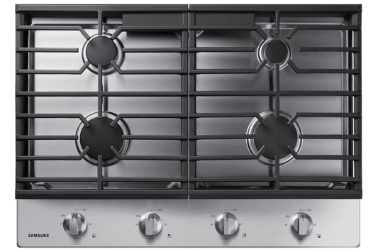 Samsung NA30R5310FS Gas Cooktop Cast Iron Grates  17K BTU Power Burner  30" Width