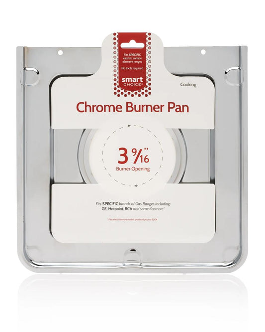 Electrolux L304431027 Square Chrome Burner Pan, Fits Specific