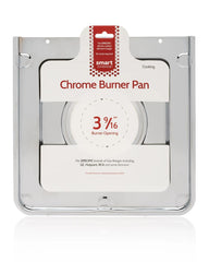 Frigidaire L304431027 Square Chrome Burner Pan, Fits Specific