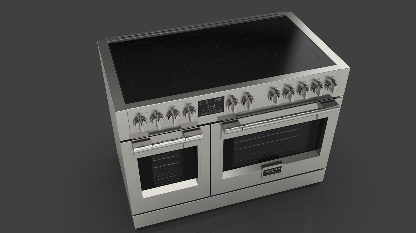 SOFIA 48 PRO INDUCTION RANGE - ALL GLASS