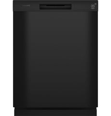 HDF310PGRBB Hotpoint® One Button Dishwasher with Plastic Interior