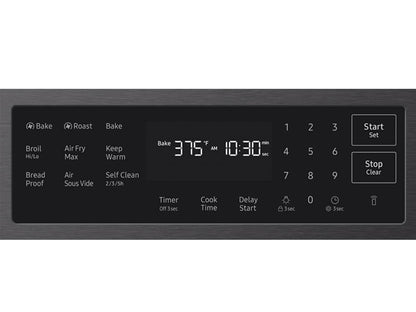 Samsung NSG80H60SE Bespoke Smart Slide-in Gas Range Pro Style Design  Air Fry Max  True Convection